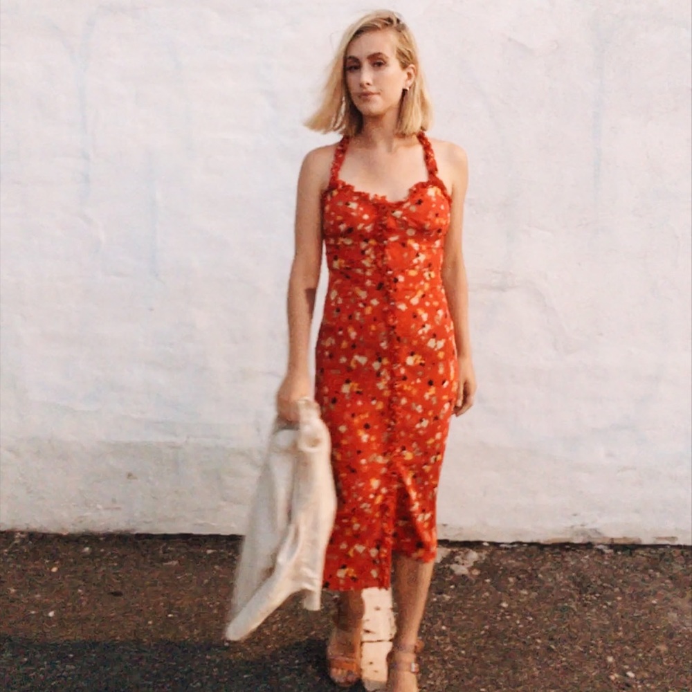 Réalisation Par dress - The Juliet in Rouge Fleur